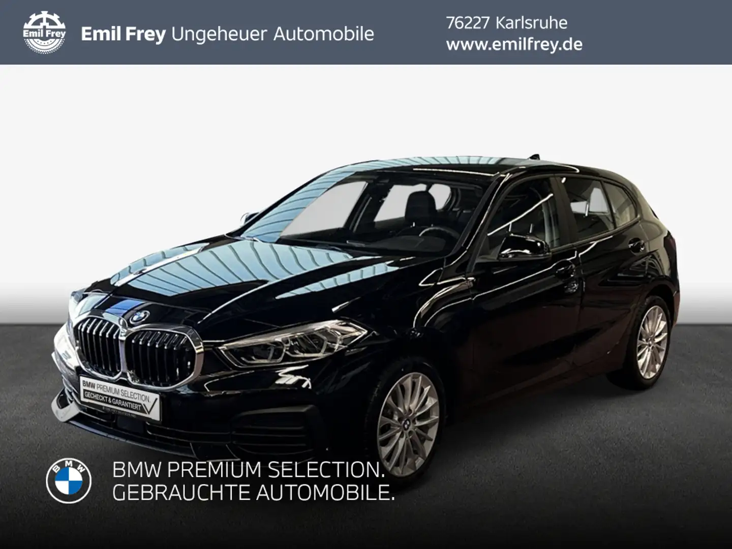 BMW 118 i Advantage Schwarz - 1