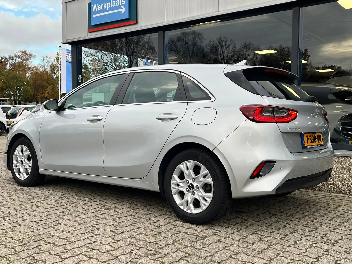 Kia Ceed / cee'd 1.0 T-GDi DYNAMICLINE ECC/CRUISE/NAV/CAMERA/REGEN. Gris - 2