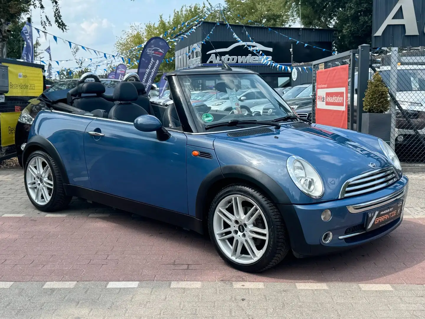 MINI Cooper Cabrio Cooper 1.6*Leder*Navi*PDC*Tüv NEU Blau - 1