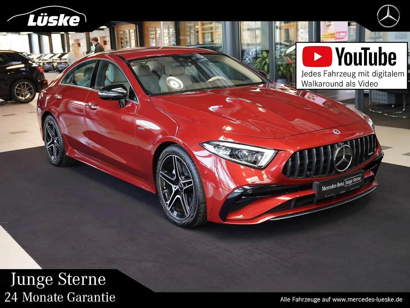 Mercedes-Benz CLS 53 AMG CLS 53 AMG 4M+ macchiato Holz Sen Burmester Memo Rot - 1