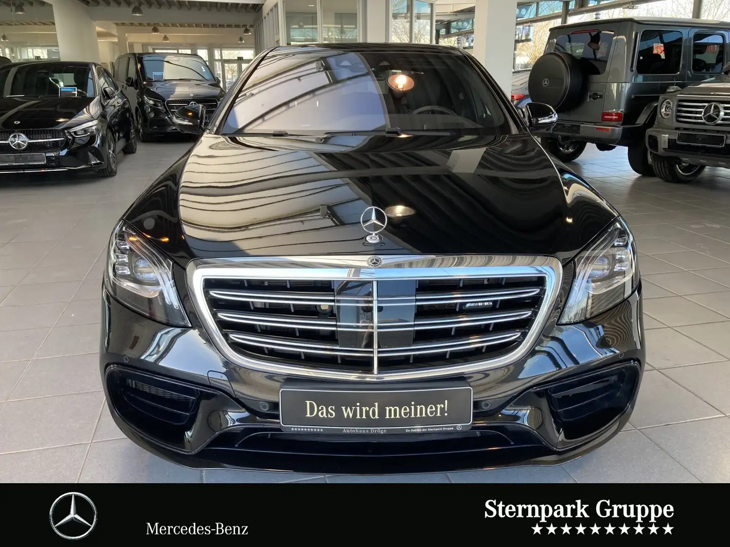 Mercedes-Benz S 63 AMG S63 AMG L 4M+ Massage*HuD*Burm-3D*Standh*Display Чорний - 2