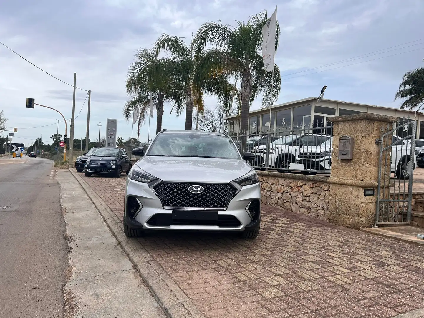 Hyundai TUCSON 2.0 crdi 48V Exellence N-line Pack auto my20 Grigio - 2