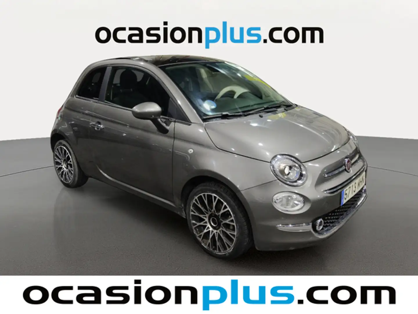 Fiat 500 1.0 Hybrid Dolcevita 52kW Gris - 2