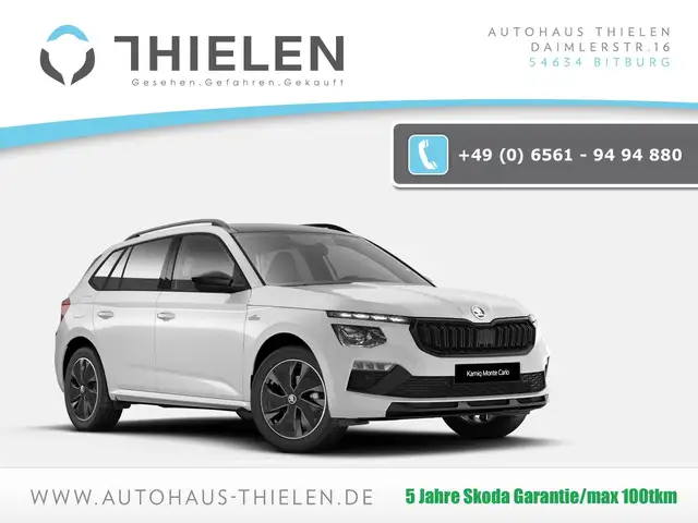 Skoda Kamiq Monte Carlo 1.5 DSG/Matrix/AHK/FHZ/5-J Gar