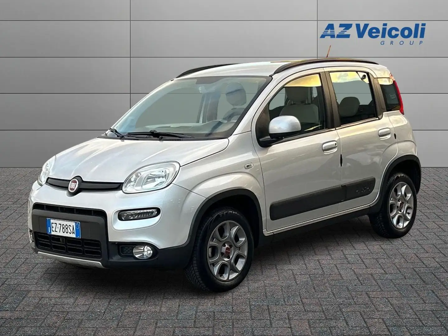 Fiat Panda Panda III 2012 4x4 1.3 mjt 16v 4x4 75cv Zilver - 1