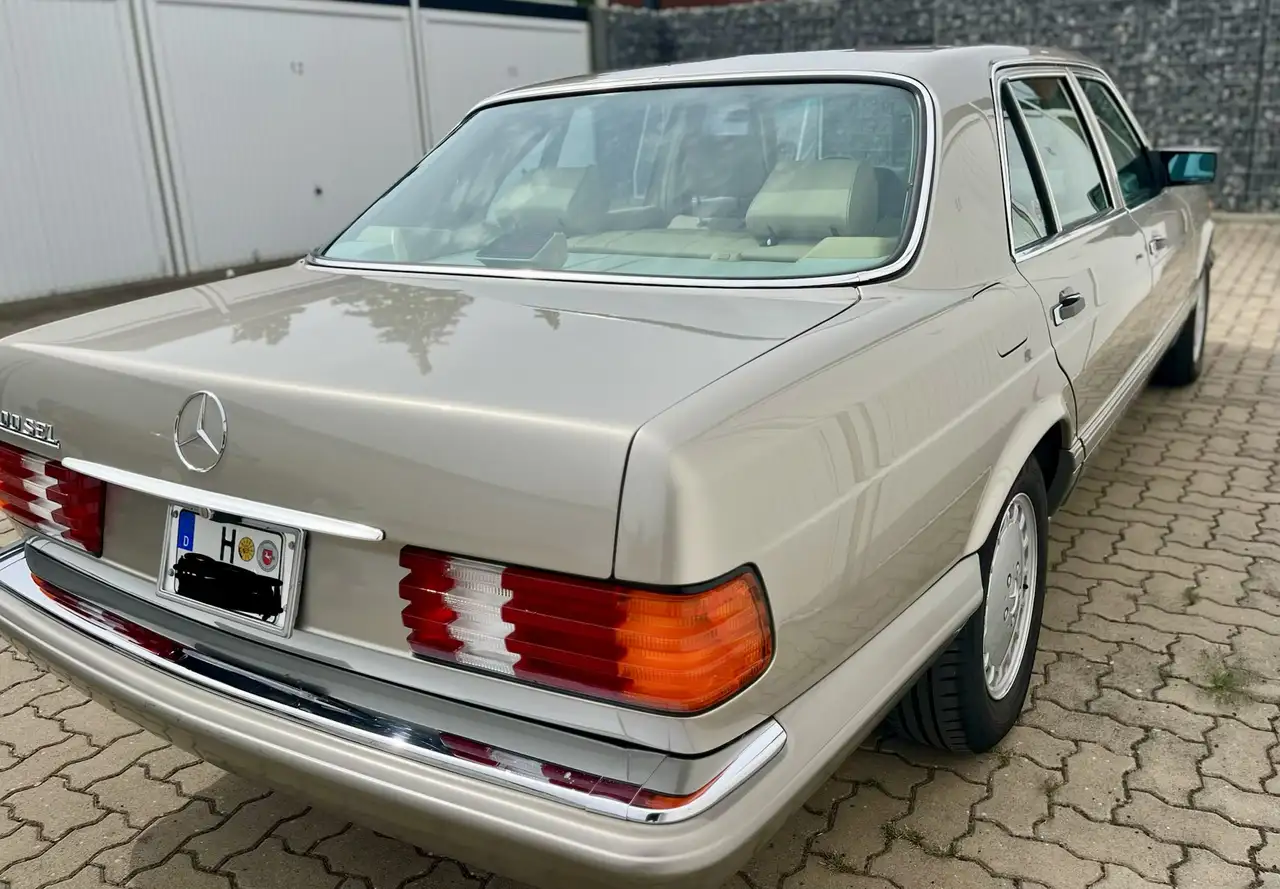 Mercedes-Benz 300 Mercedes W 126 300 SEL im Top Zustand, foto 4