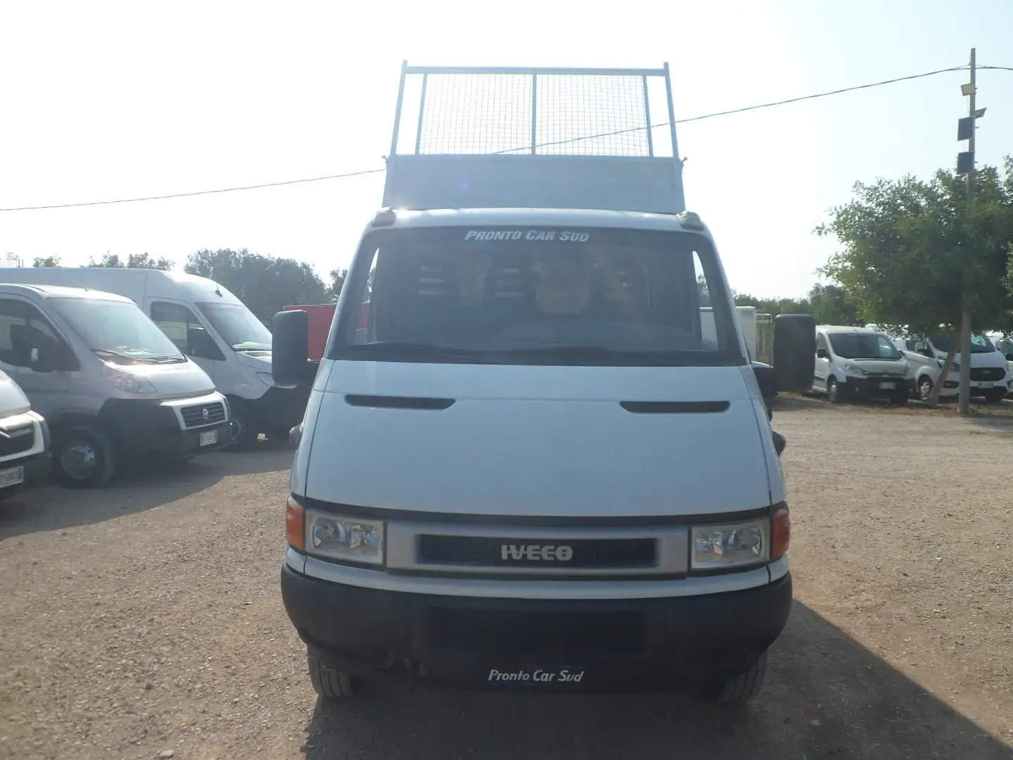 Iveco Daily 35c11 ribaltabile trilaterale Blanc - 2
