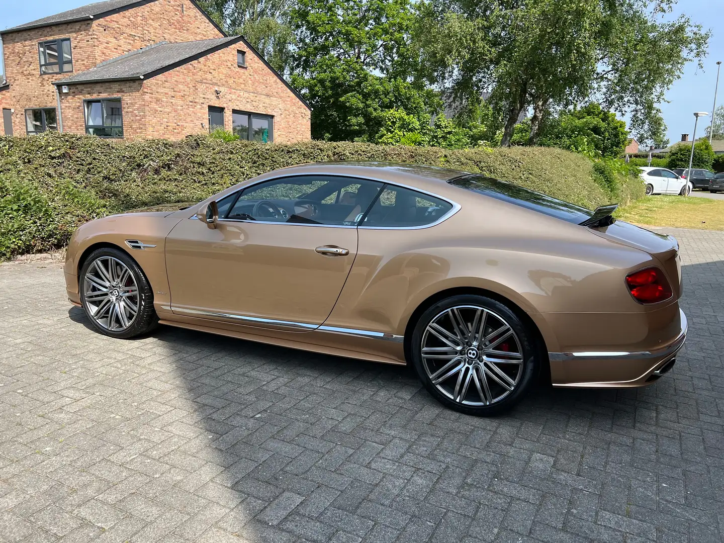 Bentley Continental GT SPEED W12 LIMITED 1 OF 21 GOLD NEUF 1PROPRIO ! Goud - 2