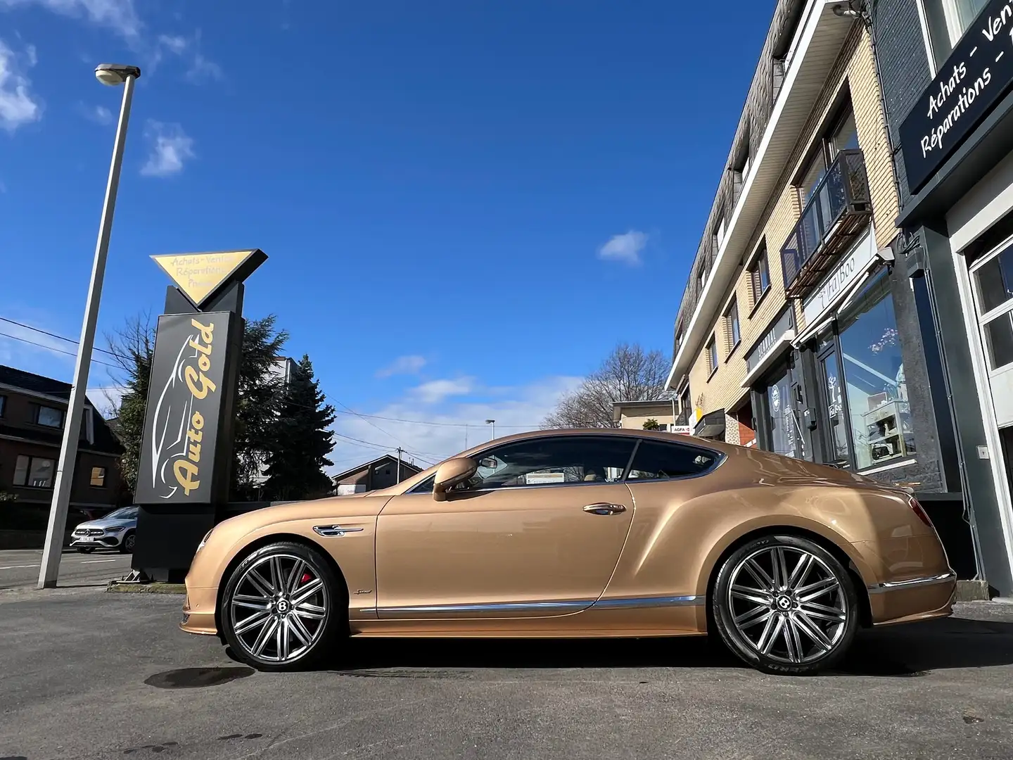 Bentley Continental GT SPEED W12 LIMITED 1 OF 21 GOLD NEUF 1PROPRIO ! Goud - 1