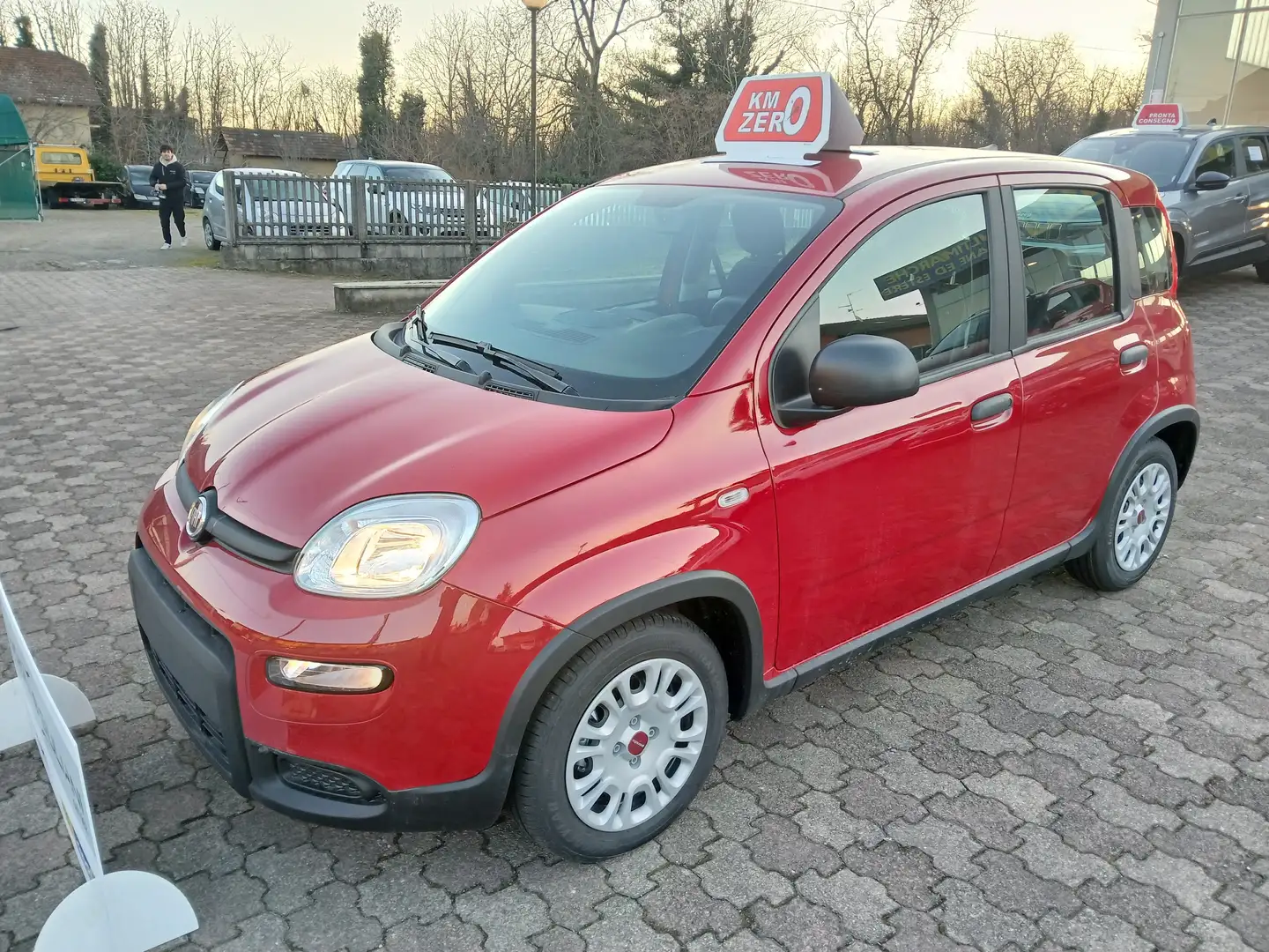 Fiat Panda Panda III 1.0 firefly hybrid Gris - 2