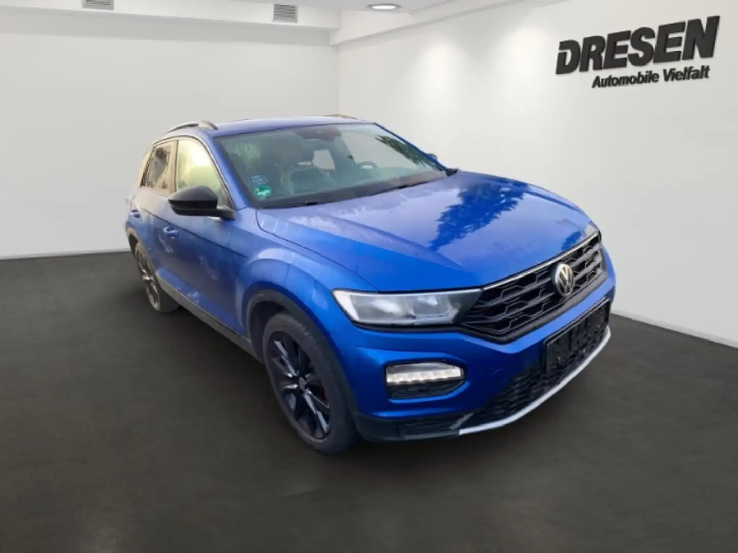 Volkswagen T-Roc Sport Automatik 2.0 TDI StandHZG Navi ACC 2-Zonen- Blau - 2