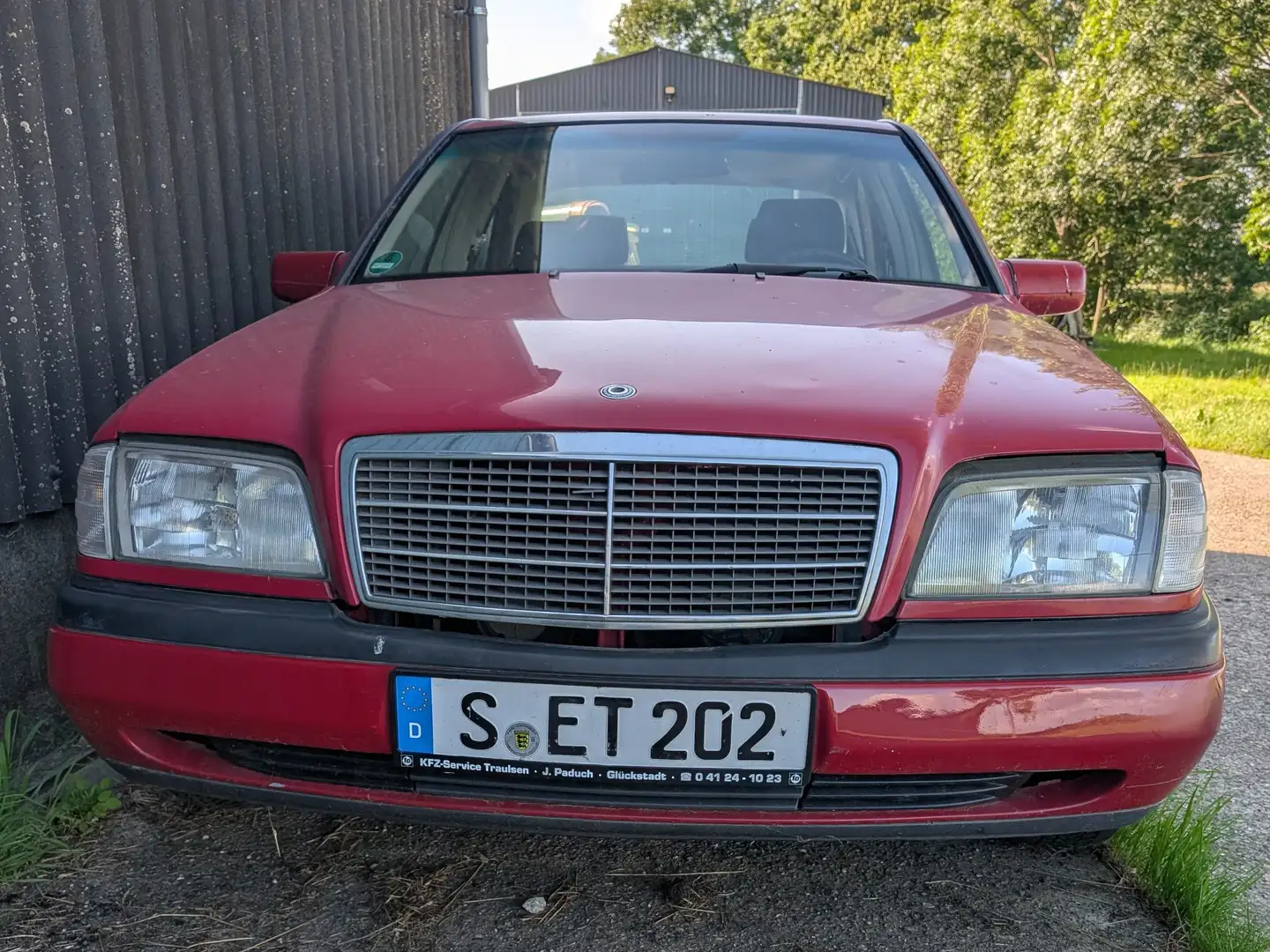 Mercedes-Benz C 200 C 200 Classic Czerwony - 1