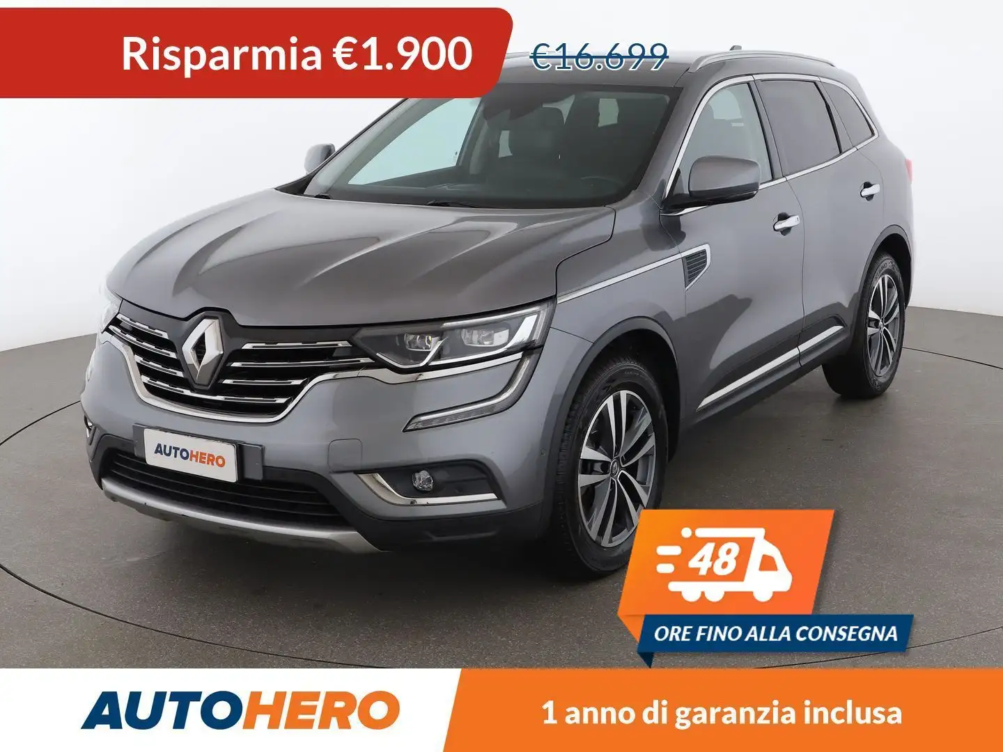 Renault Koleos 2.0 dCi Energy Intens 175 CV  X-Tronic Grijs - 1