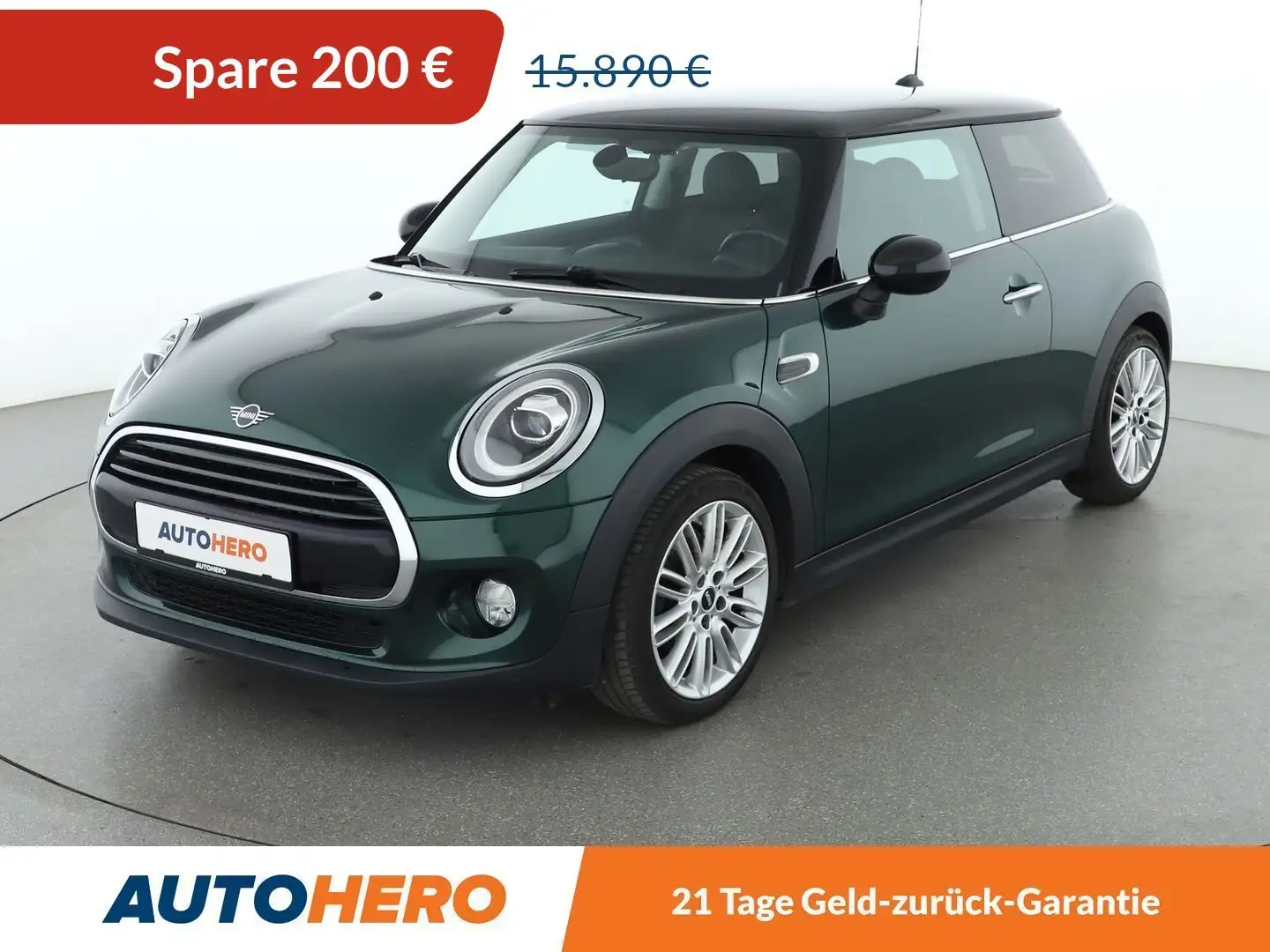 MINI Cooper D Cooper D*TEMPO*PDC*SHZ*ALU*KLIMA* Vert - 1