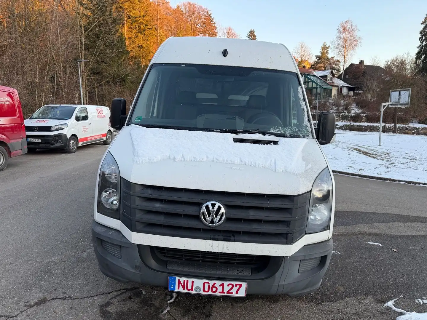 Volkswagen Crafter Kasten 35 mittel L2H2 Hochdach,TÜV-NEU Weiß - 2