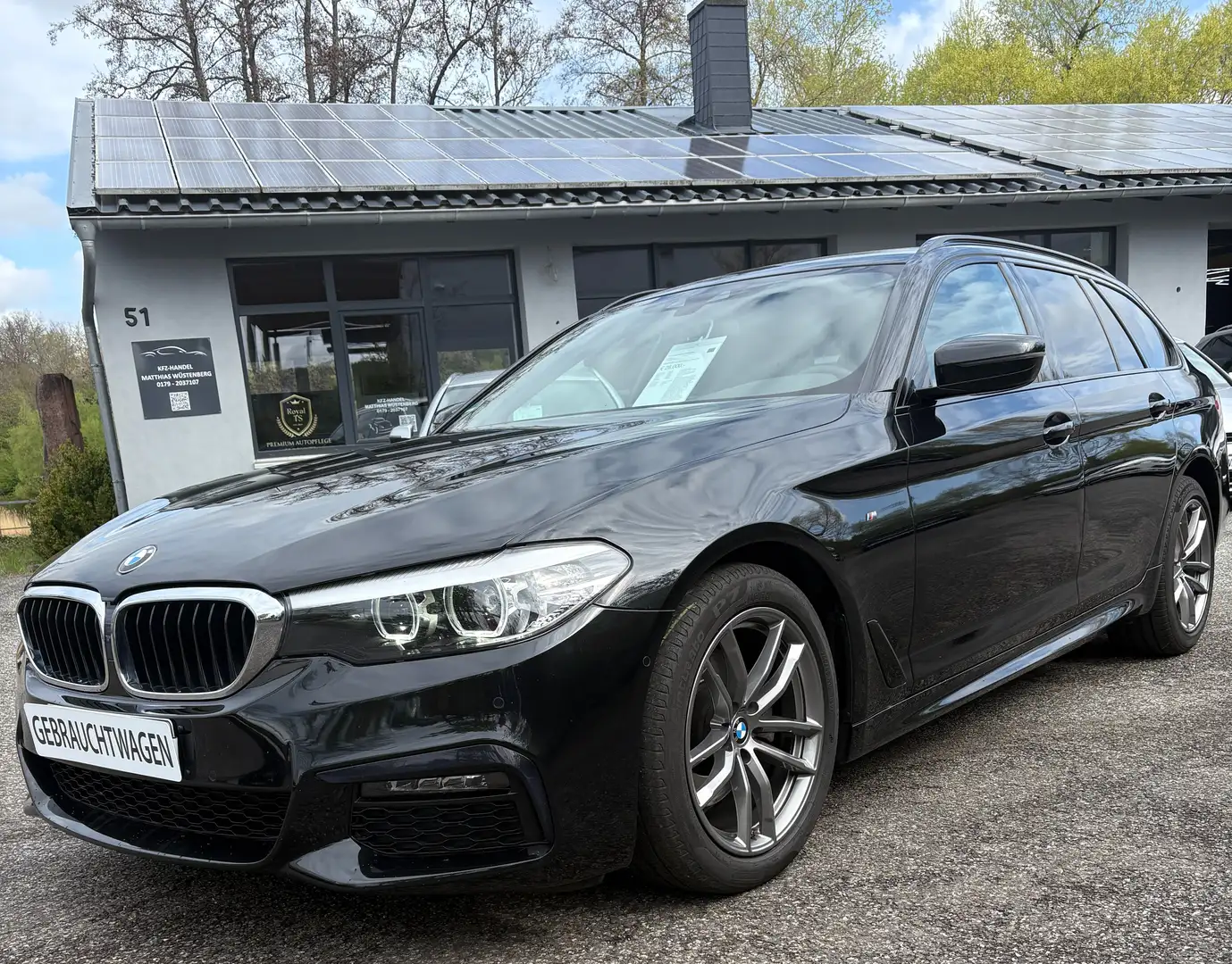 BMW 520 d M Sport+Business+Connected Schwarz - 1