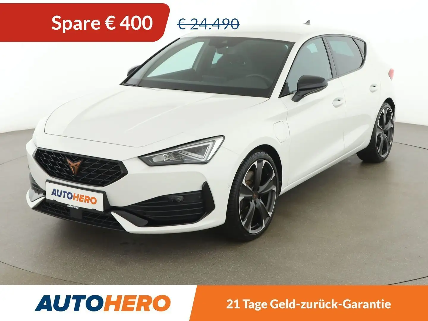 CUPRA Leon 1.4 e-HYBRID VZ Aut. *LED*ACC*SPUR*TOT* Белый - 1