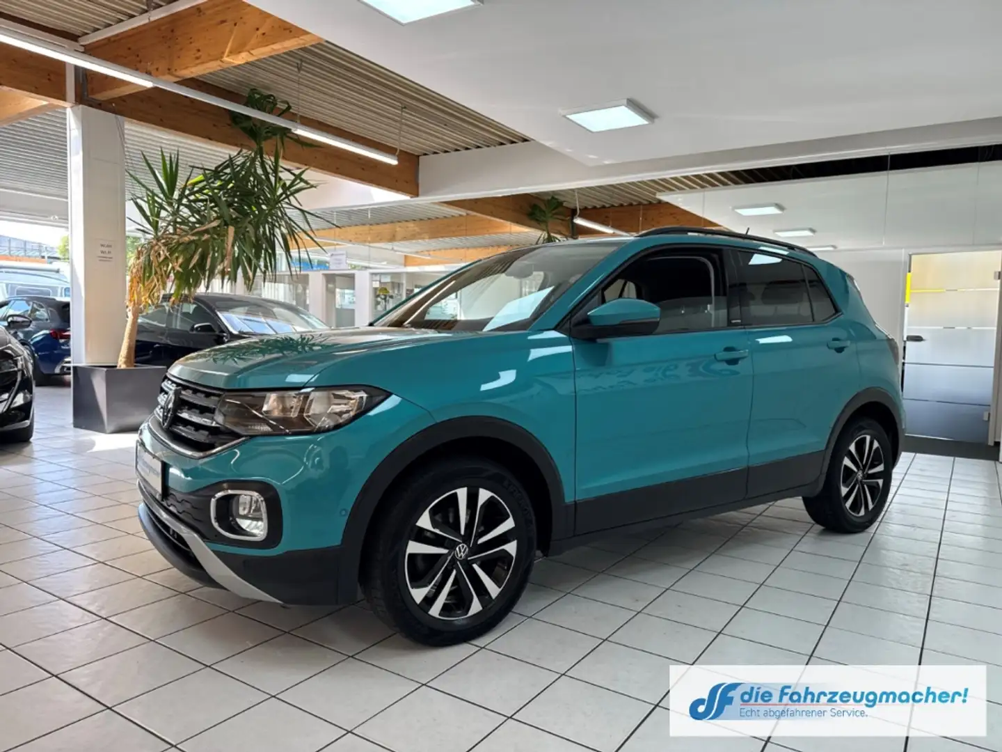 Volkswagen T-Cross United 1.0 TSI Navi ACC Apple CarPlay Android Auto Grün - 2