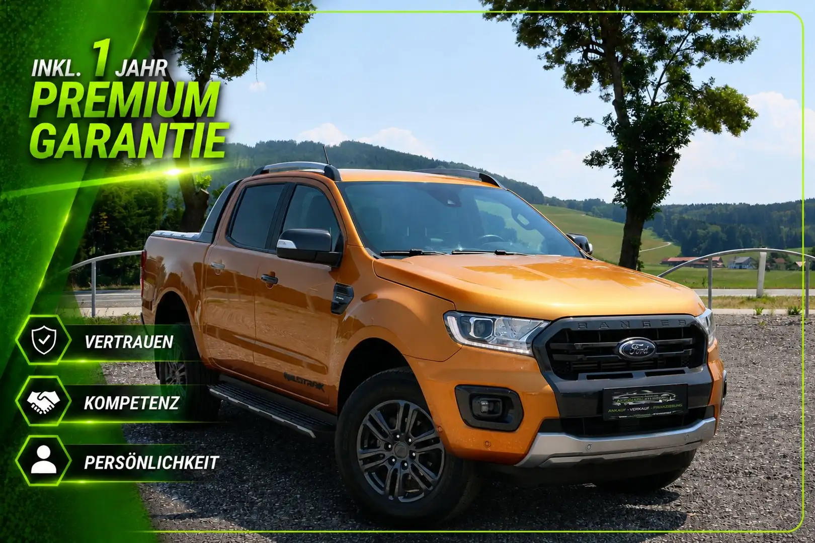 Ford Ranger Wildtrak 4x4*Traum Ausstattung* Orange - 1