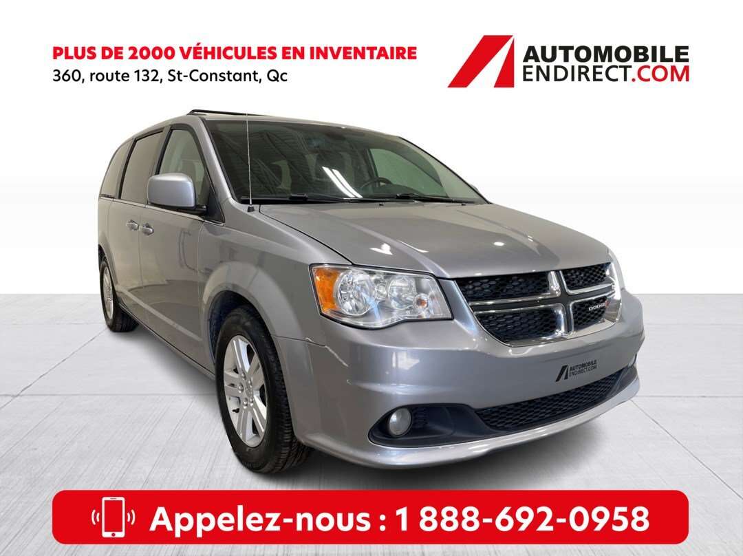 2020 Dodge Grand Caravan Crew Plus 7 Places Cuir Stow N'Go Sièges Chauffant