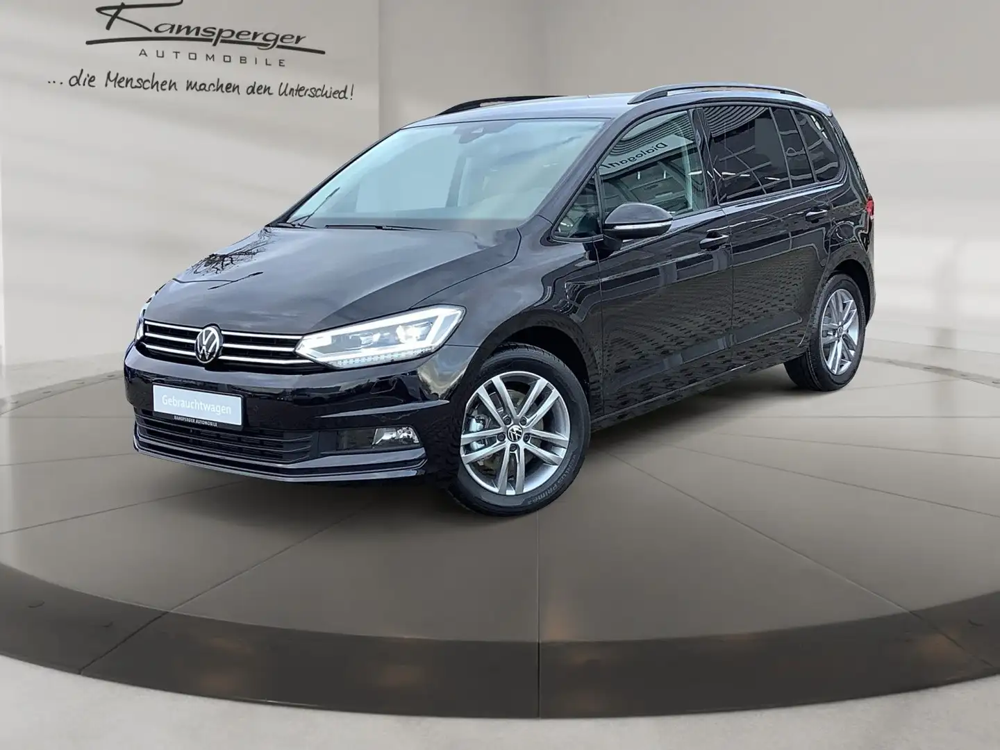 Volkswagen Touran 1.5 TSI DSG Comfortline ACC LED Navi 7Sit Nero - 2