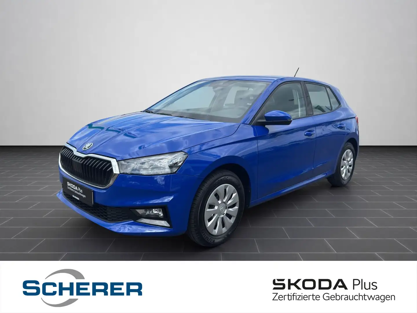 Skoda Fabia Essence 1.0 MPI Klima LED Bluetooth DAB+ P Blau - 1