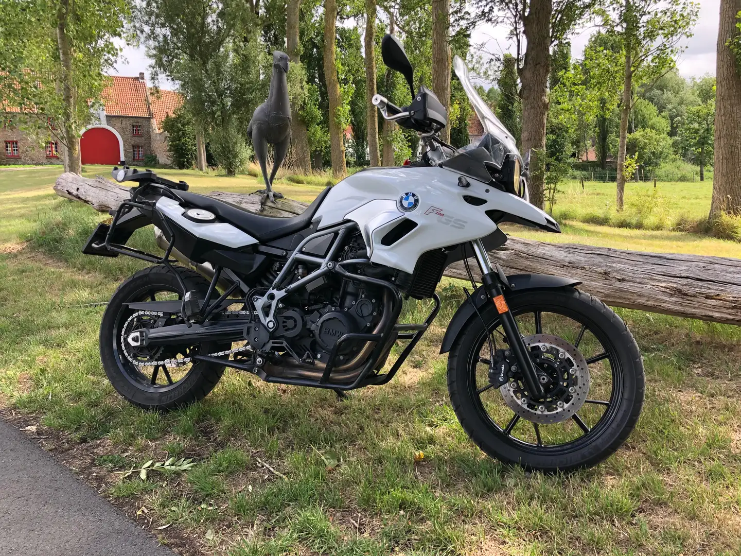 BMW F 700 GS Blanc - 1
