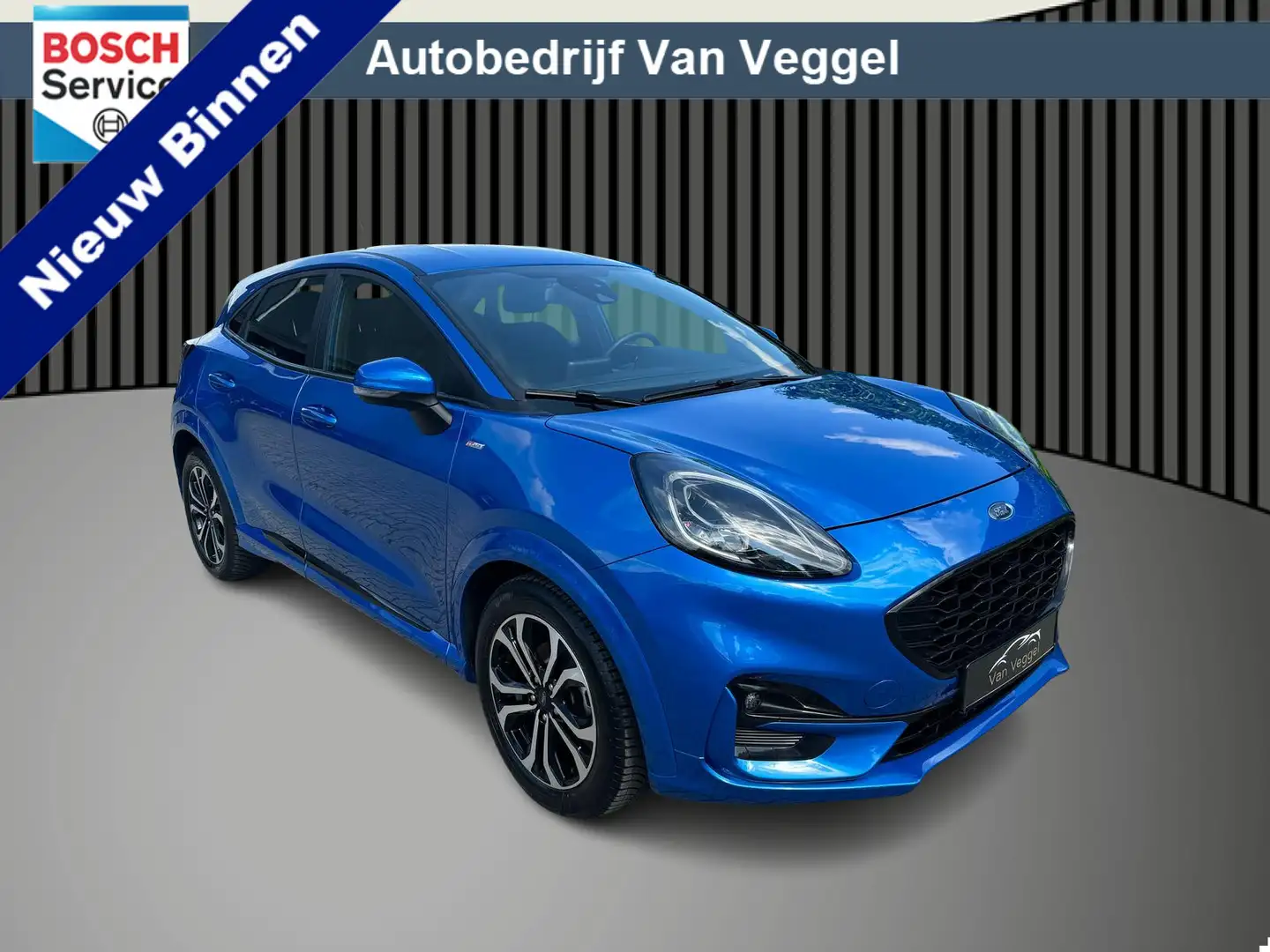 Ford Puma 1.0 EcoBoost Hybrid ST-Line X navi, airco, stoelve Azul - 1