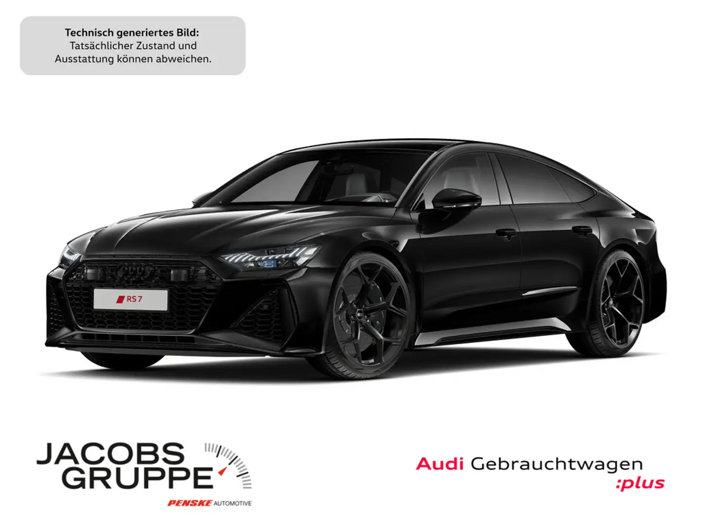Audi RS7 Schwarz - 1