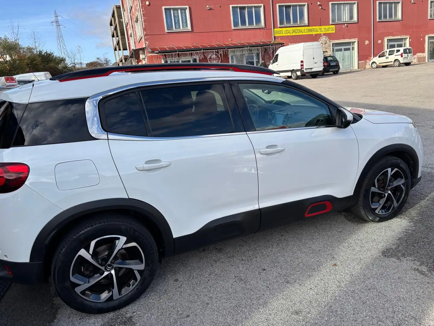 Citroen C5 Aircross C5 Aircross 1.5 bluehdi Shine s Bianco - 2