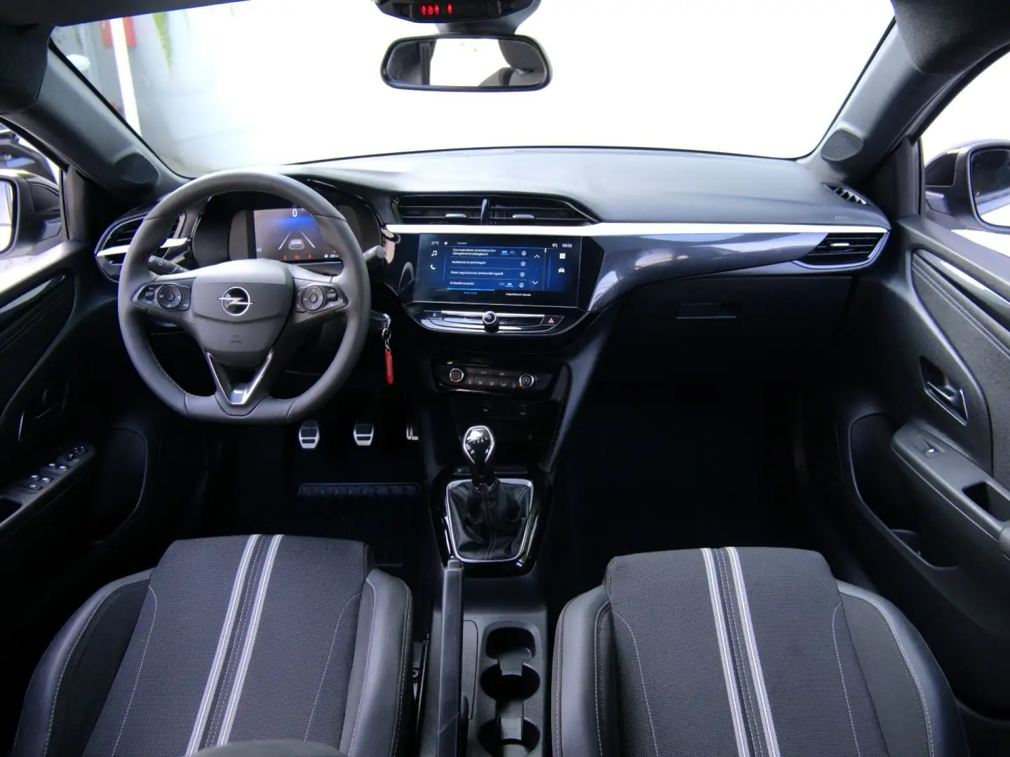 Opel Corsa 1.2 GS 75cv AZIENDALE Bianco - 2