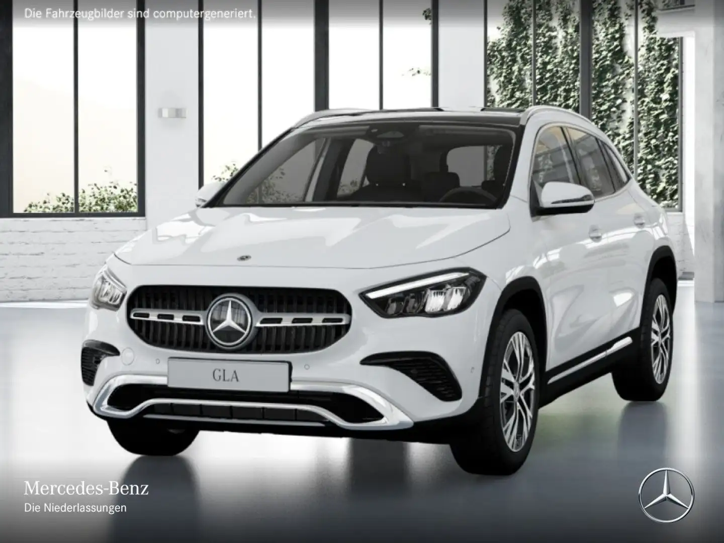 Mercedes-Benz GLA 200 PROGRESSIVE+PANO+AHK+LED+KAMERA+KEYLESS+7G Weiß - 2