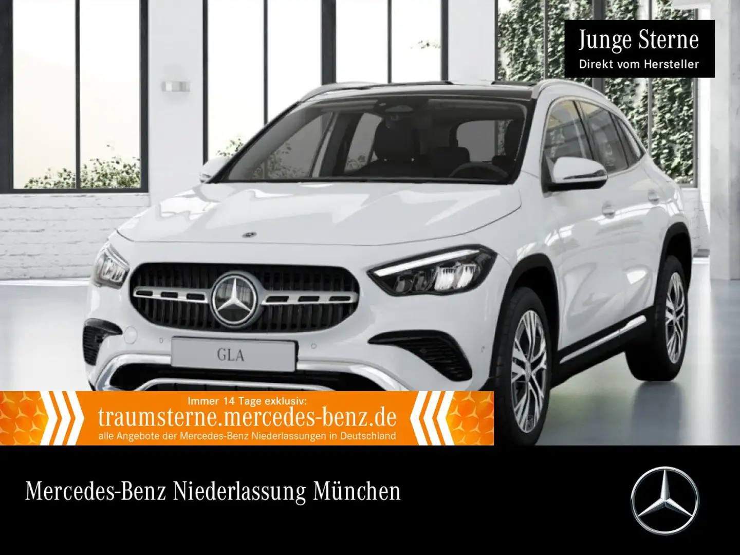 Mercedes-Benz GLA 200 PROGRESSIVE+PANO+AHK+LED+KAMERA+KEYLESS+7G Weiß - 1