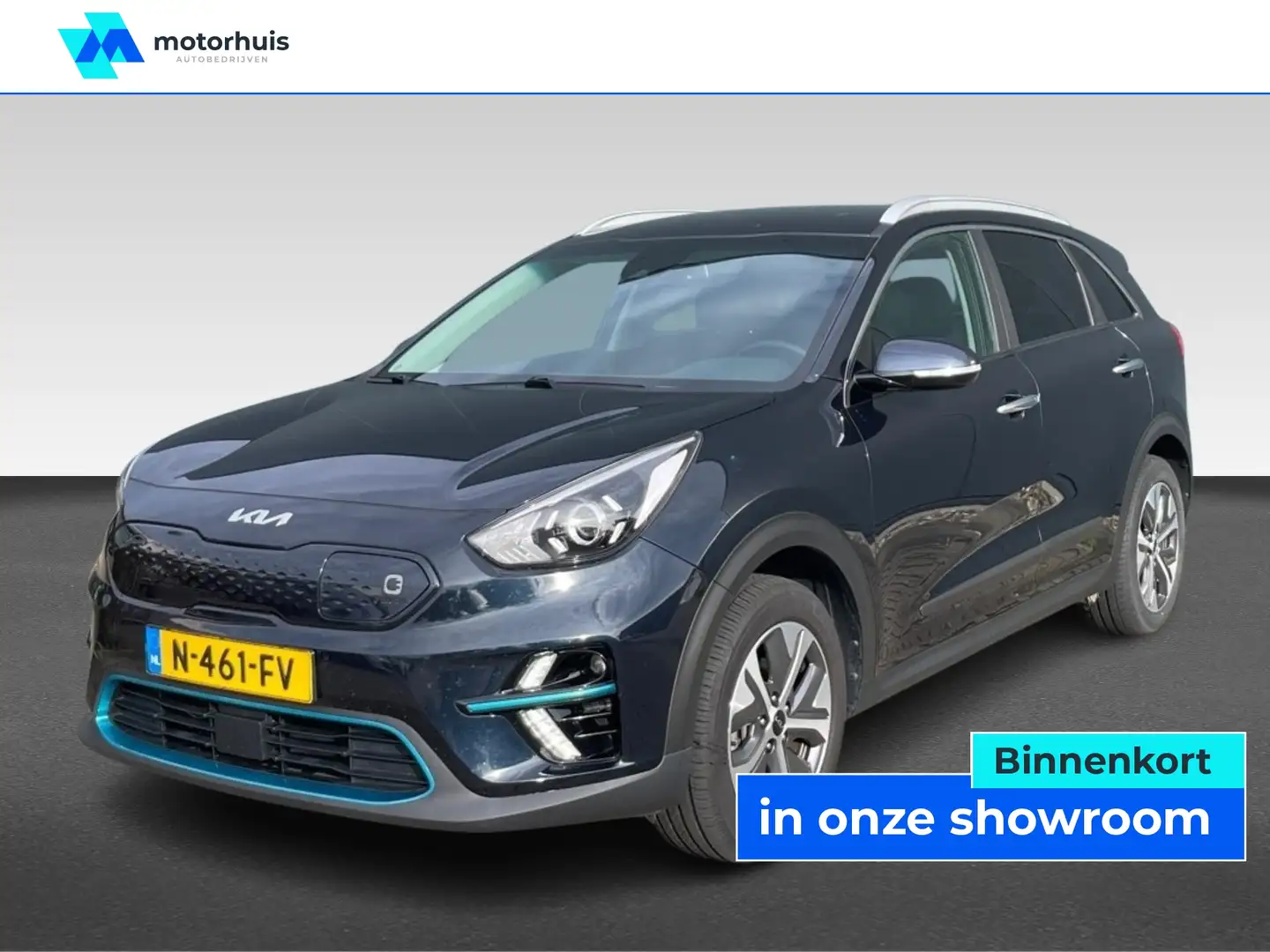 Kia e-Niro 64kWh 204PK AUTOMAAT EDITION NAVI CAMERA WINTERPAC Azul - 1