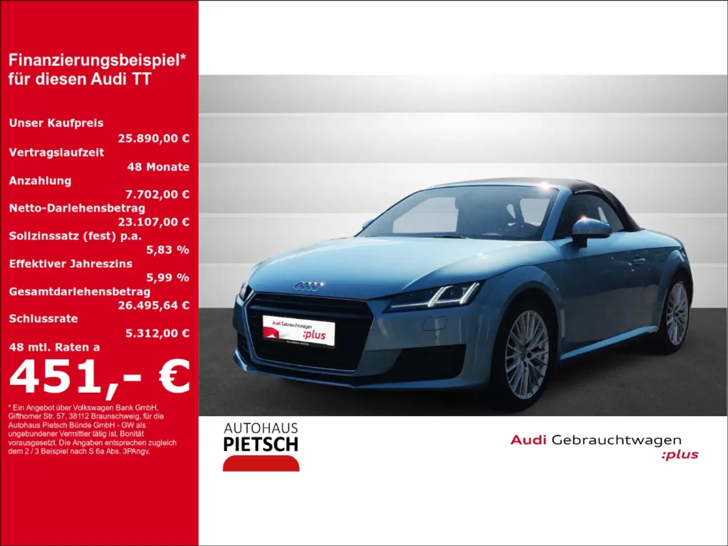 Audi TT Roadster 1.8 TFSI Matrix B&O S-Sportsitz Grün - 1