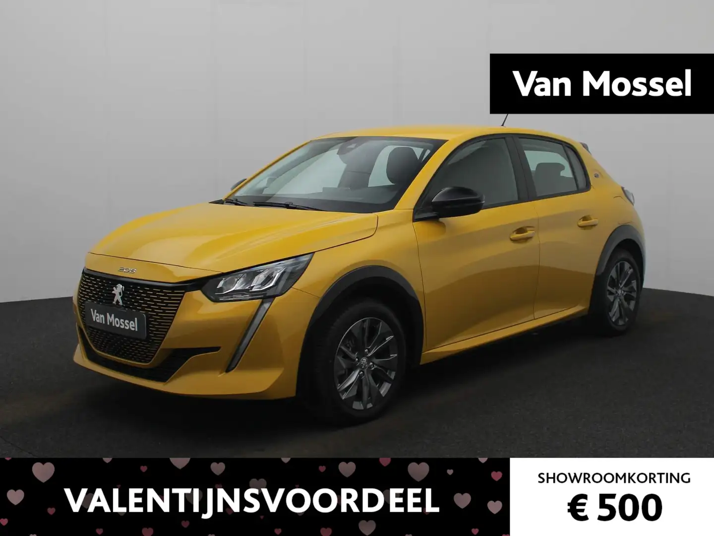 Peugeot e-208 EV Allure Pack 50 kWh | LED verlichting | Keyless Jaune - 1