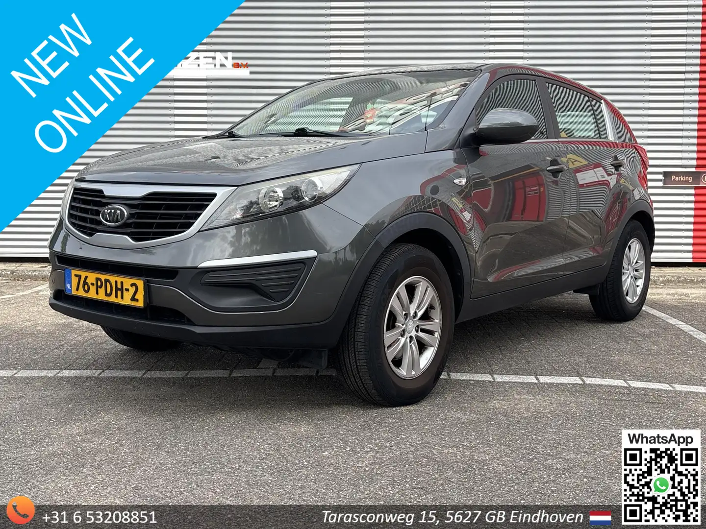 Kia Sportage 2.0 X-tra | Airco | APK 02-2026 | Grijs - 1