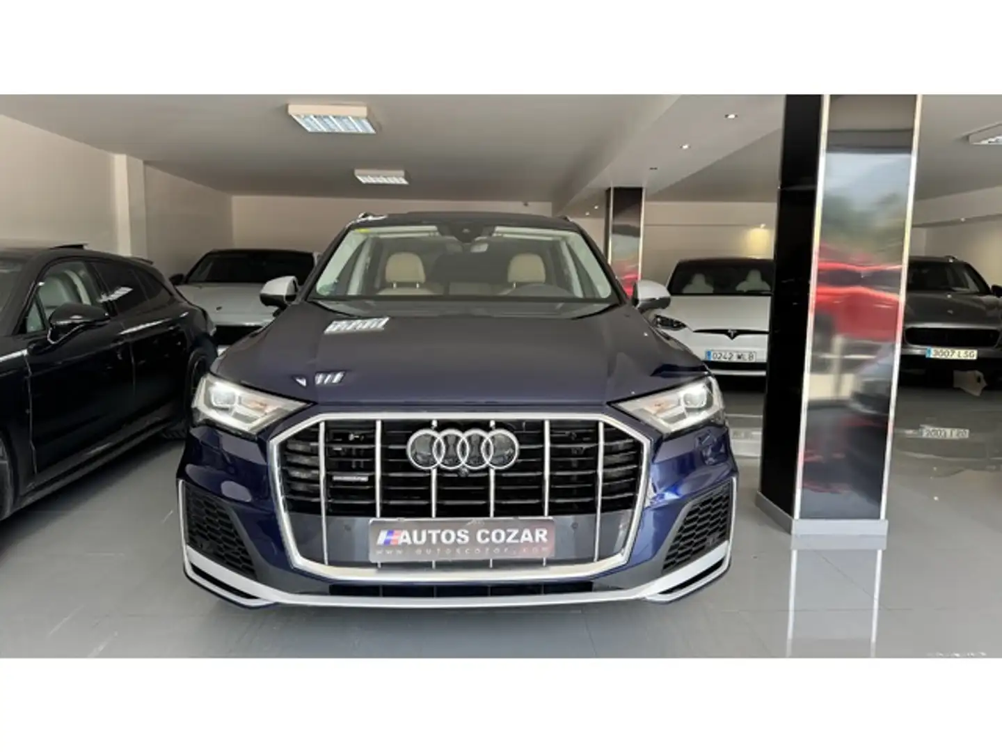 Audi Q7 50 TDI S line quattro Blu/Azzurro - 2