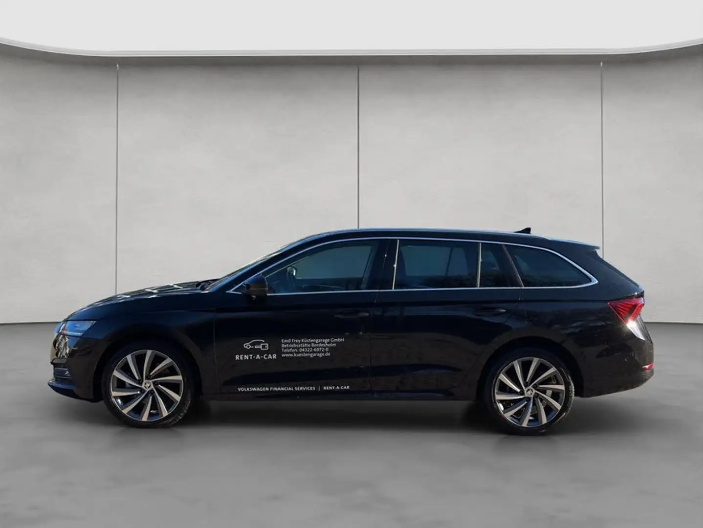 Skoda Octavia Combi 2.0 TDI DSG 4x4 Style Schwarz - 2