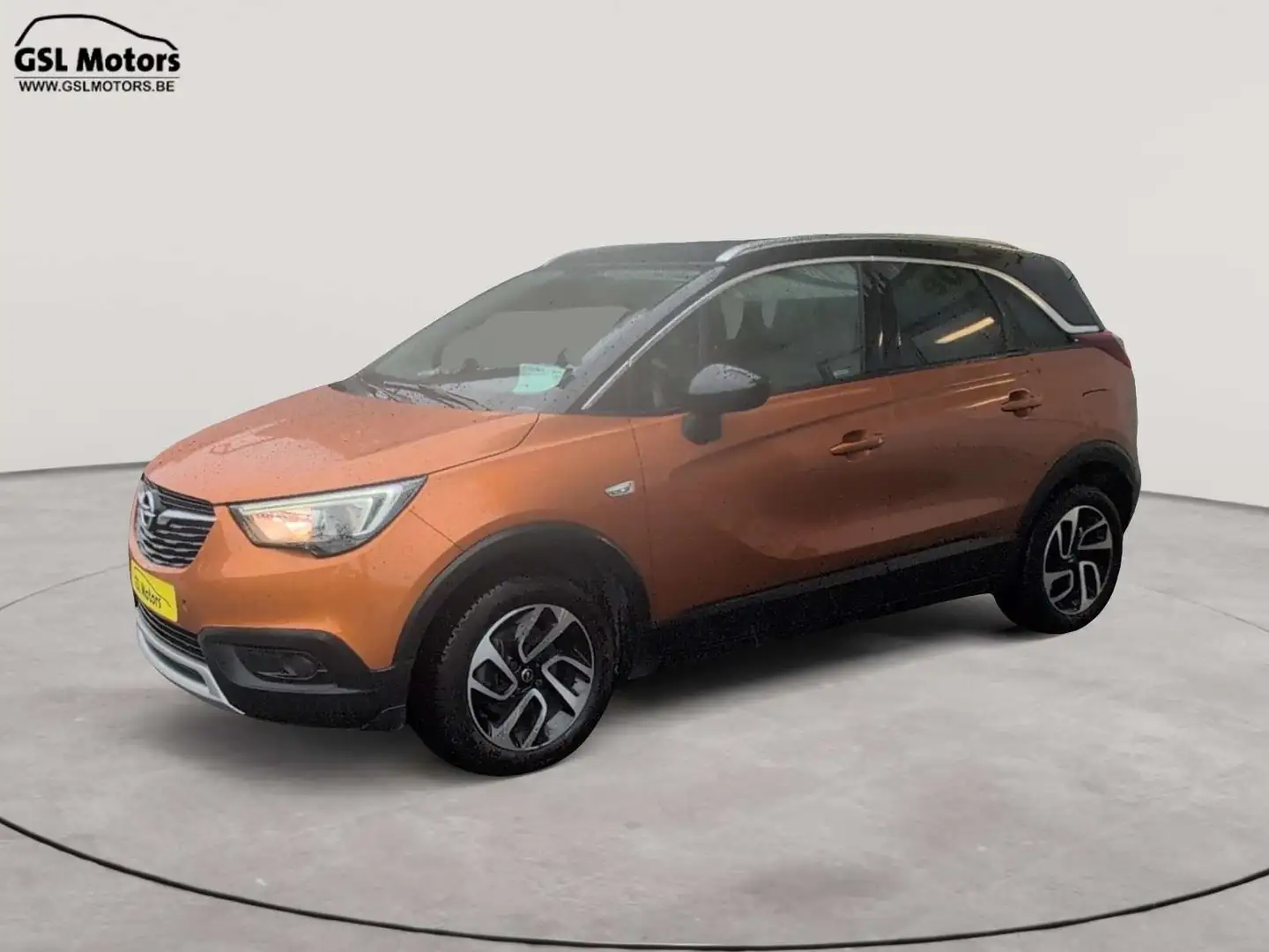 Opel Crossland X 1.2Turbo 110cv orange01/18 Airco GPS Caméra USB Orange - 1