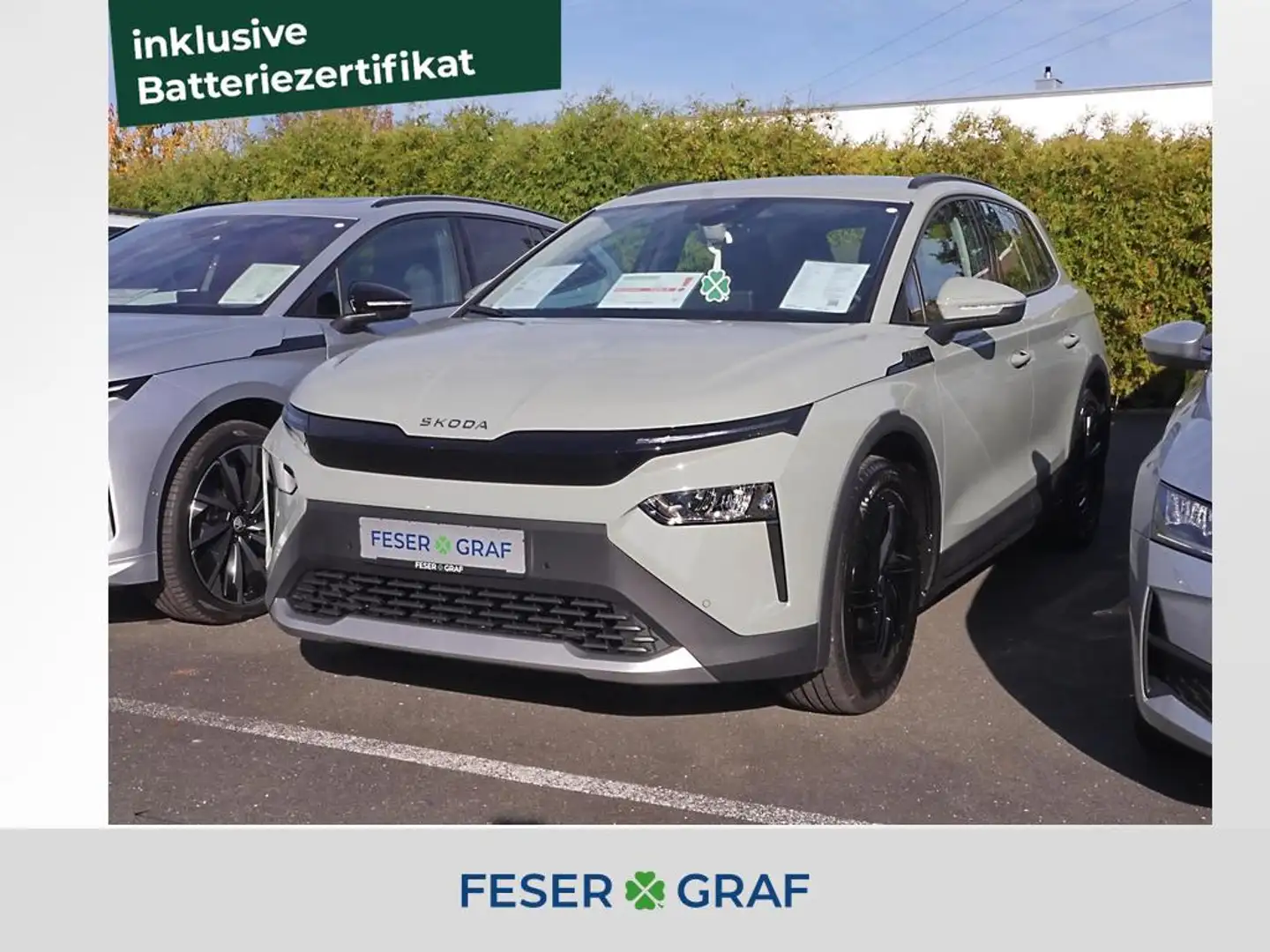 Skoda Elroq 50 Tour Design Selection Navi RüKa Sitzh. Grün - 1