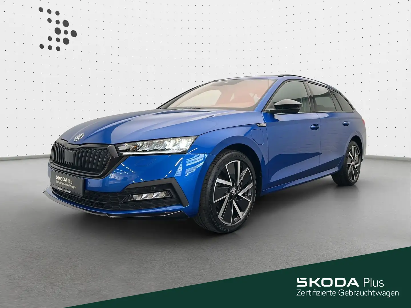 Skoda Octavia iV Combi Sportline 1.4TSI *SmartLink*SHZ Blau - 1