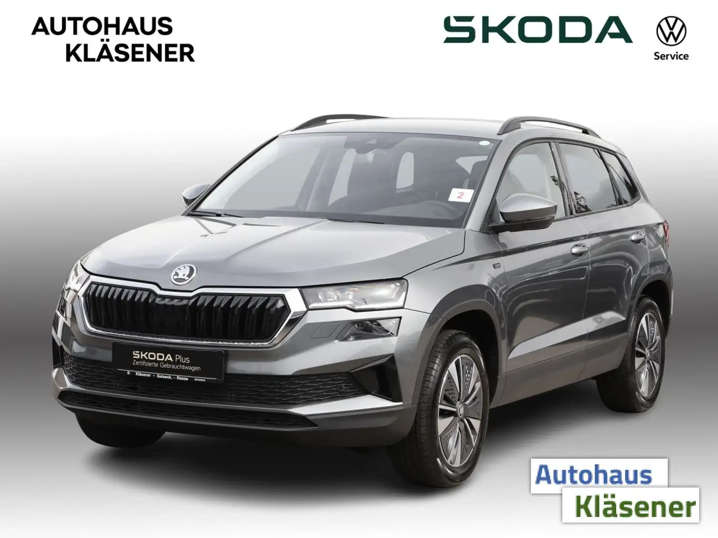 Skoda Karoq Tour 85KW MATRIX ACC RKAM PDC SLINK AHK Grigio - 2