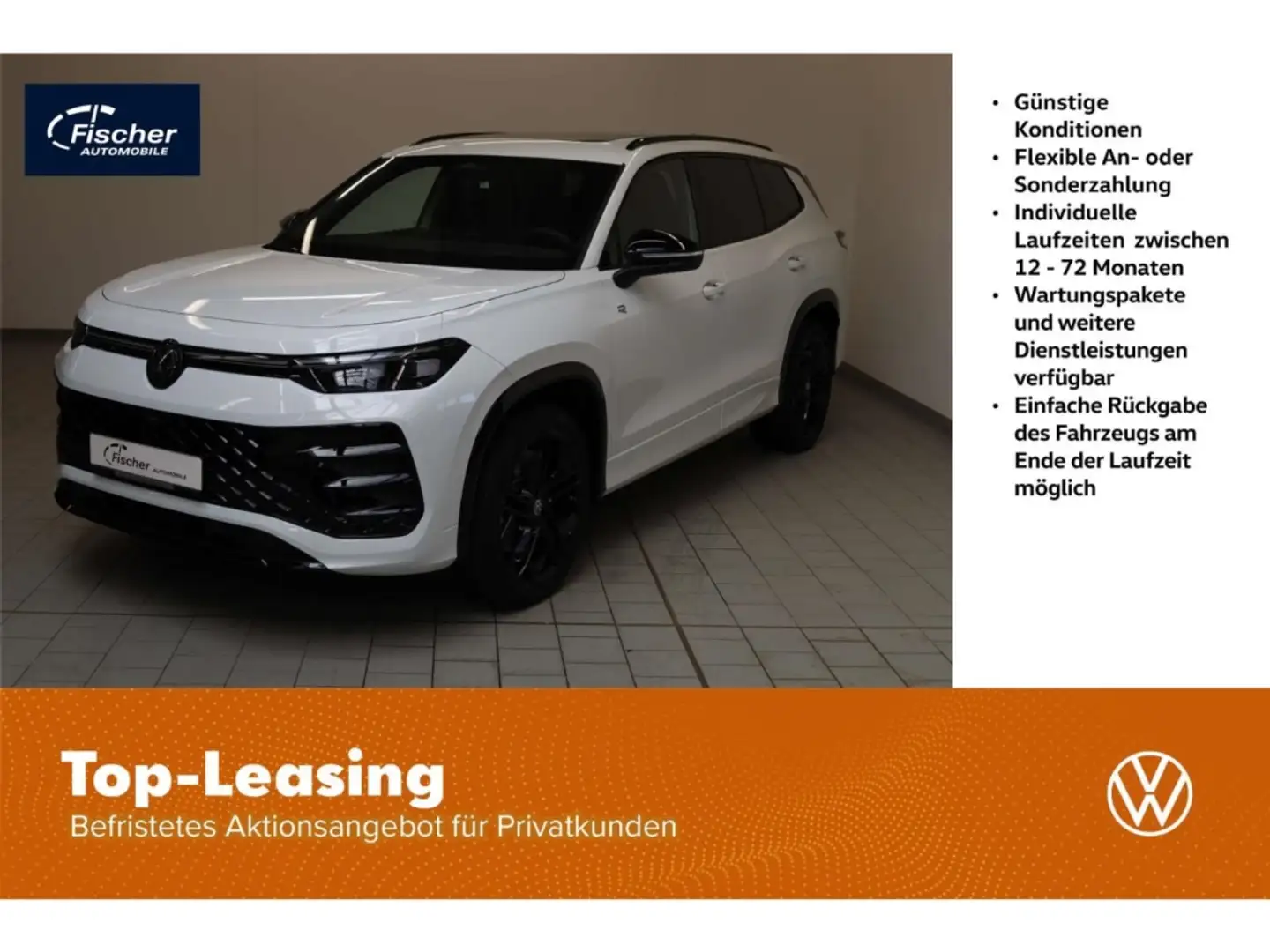 Volkswagen Tayron 2.0 TDI 4Motion R-Line Black Style Weiß - 1