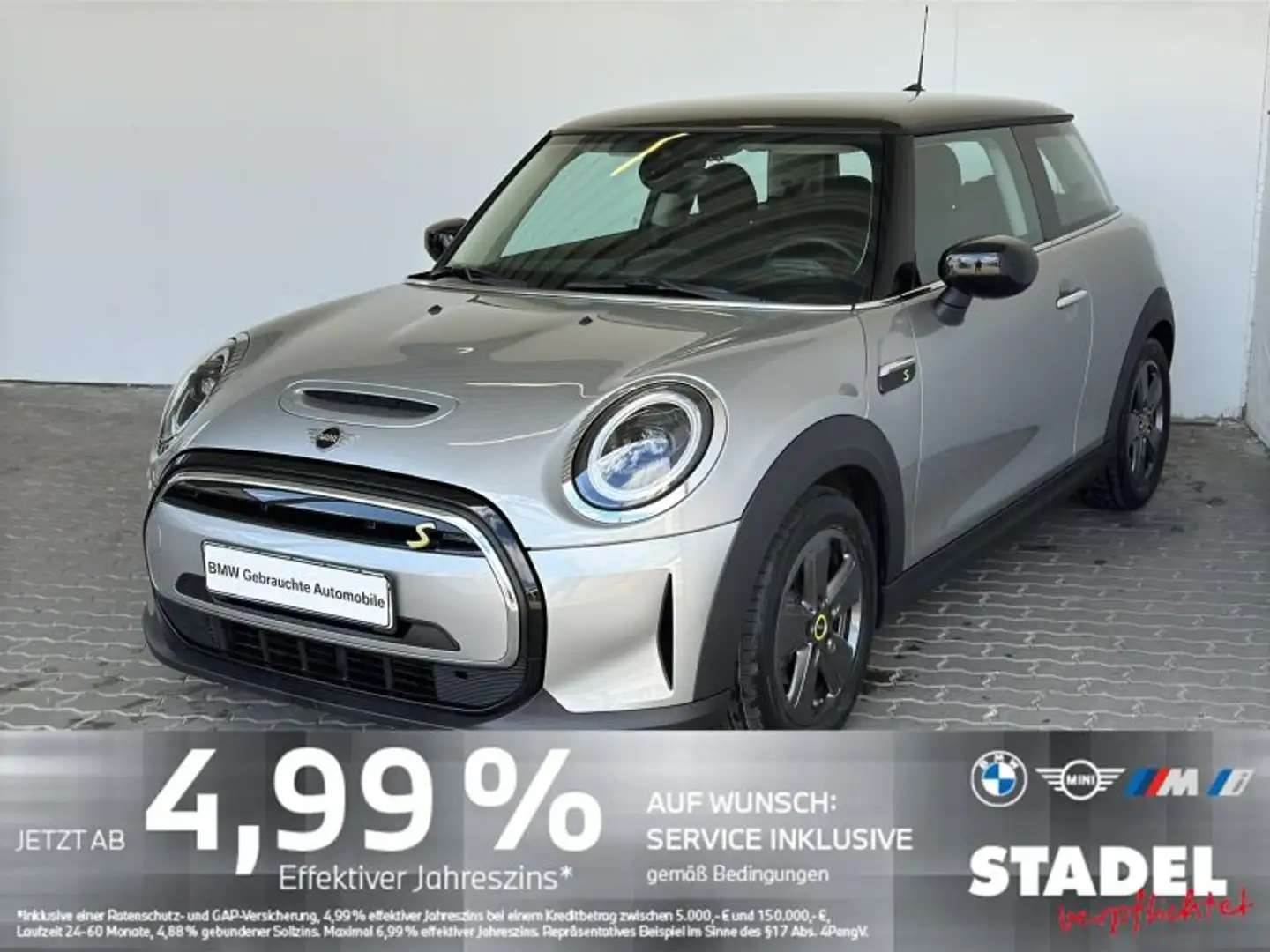 MINI Cooper SE LED.Navi.DriveAs.AppleCar.DAB.SportLR Silber - 2