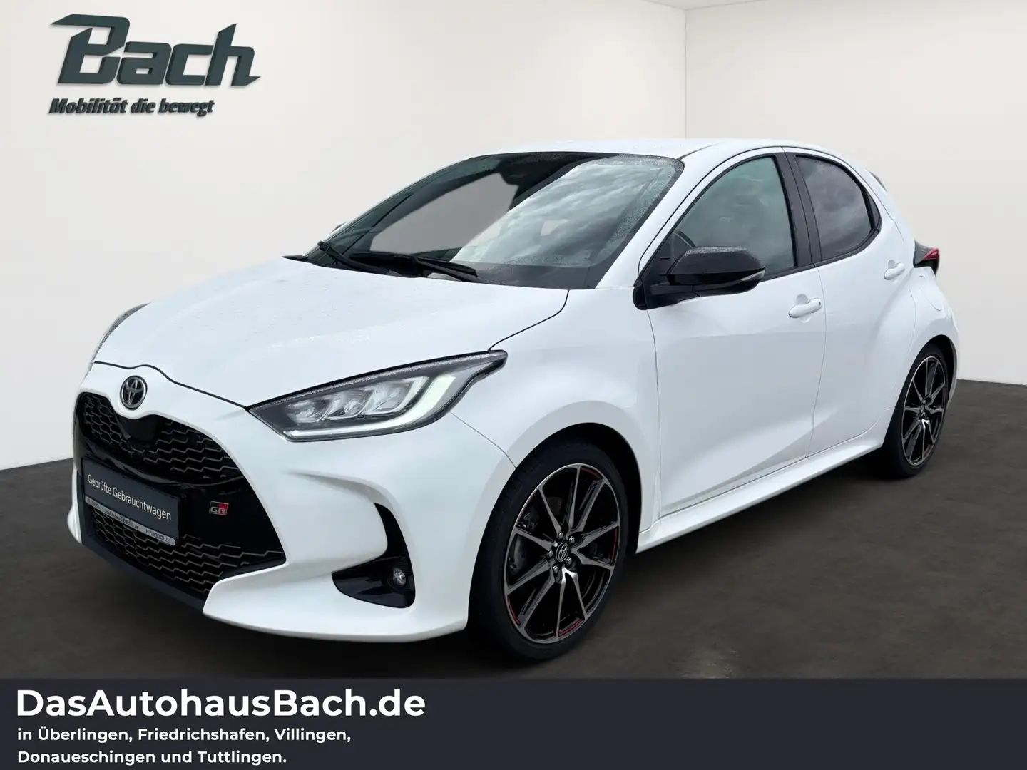Toyota Yaris Hybrid GR Sport AUT Blanc - 1