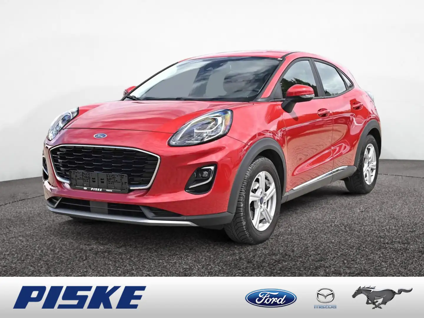 Ford Puma Titanium Ecoblue SYNC PDC SHZ NAVI LED Rouge - 1