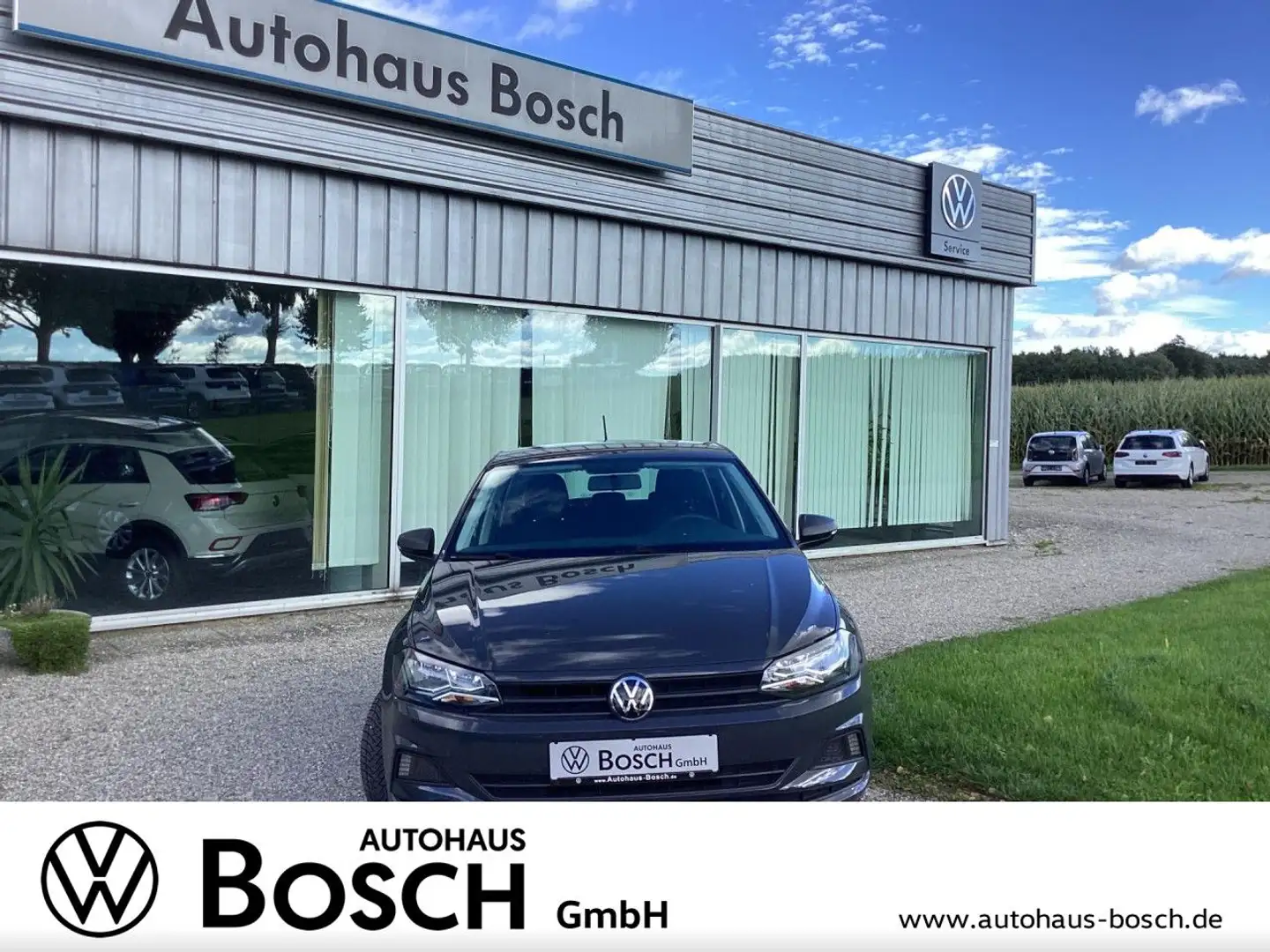 Volkswagen Polo 1.0 Trendline SHZ Klima Bluetooth el. Fenster Gris - 1