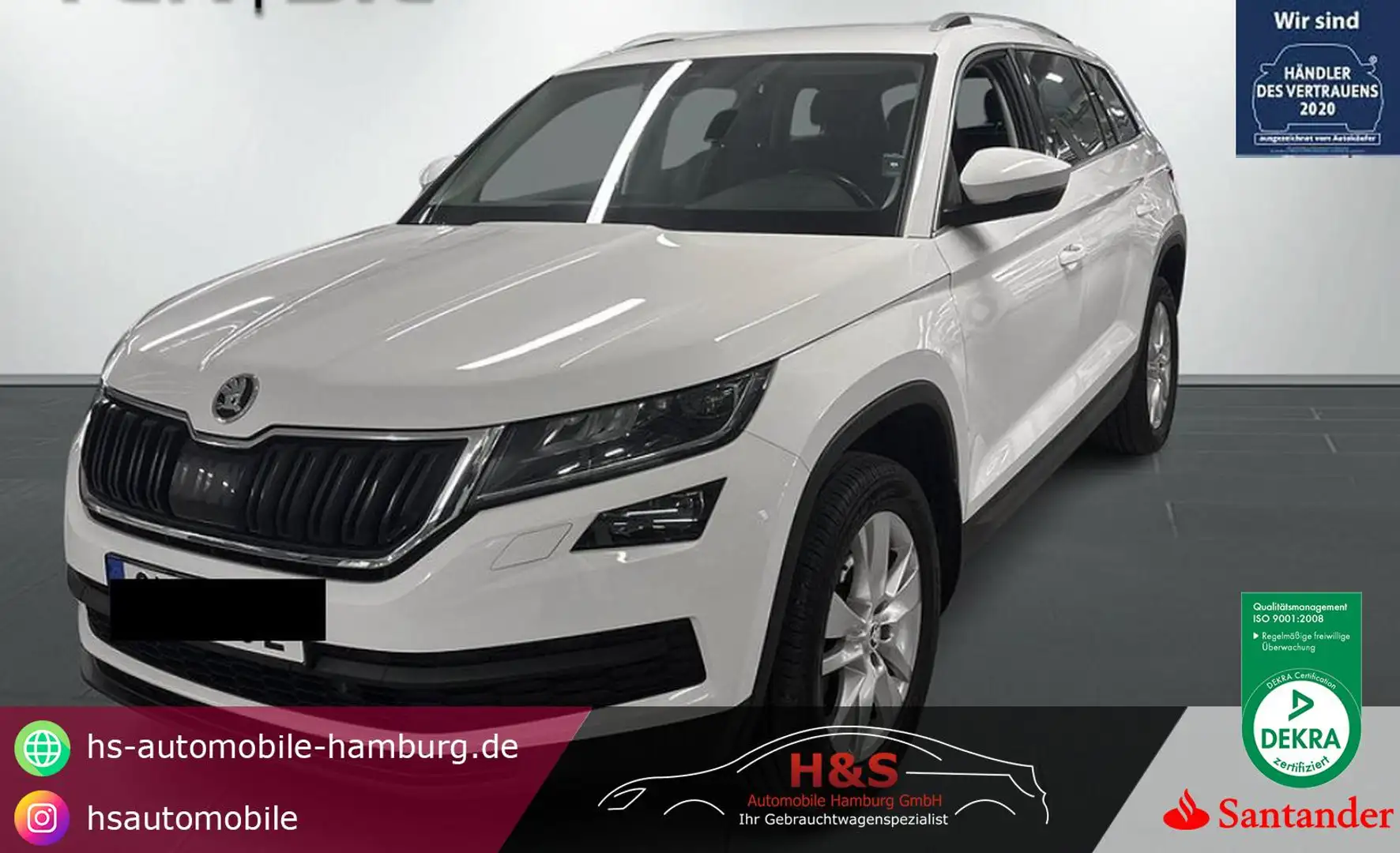 Skoda Kodiaq Style 4x4 Weiß - 1