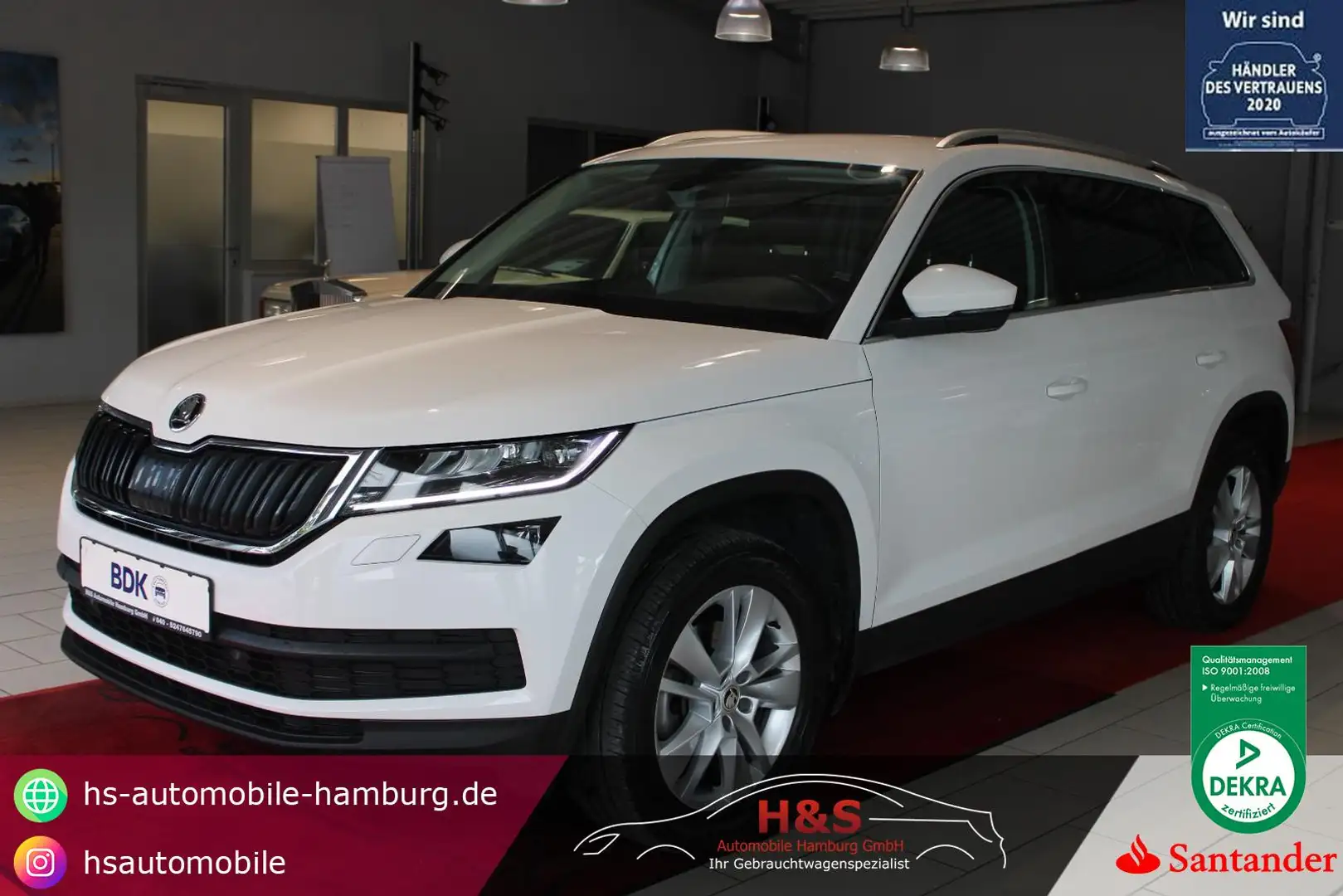 Skoda Kodiaq Style 4x4 Biały - 1